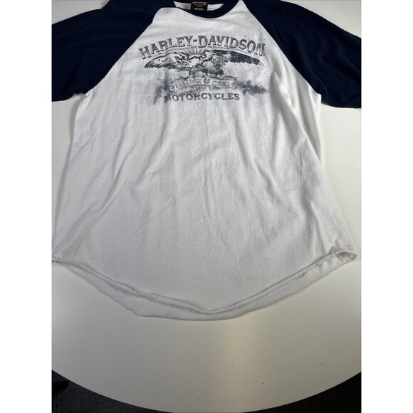2010 Harley Davidson Freedom of Choice 3/4 Sleeve T Shirt Size L - Picture 7 of 9